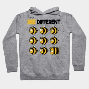 Bee Different Bees Beekeeper Cute Honey Individual Hoodie